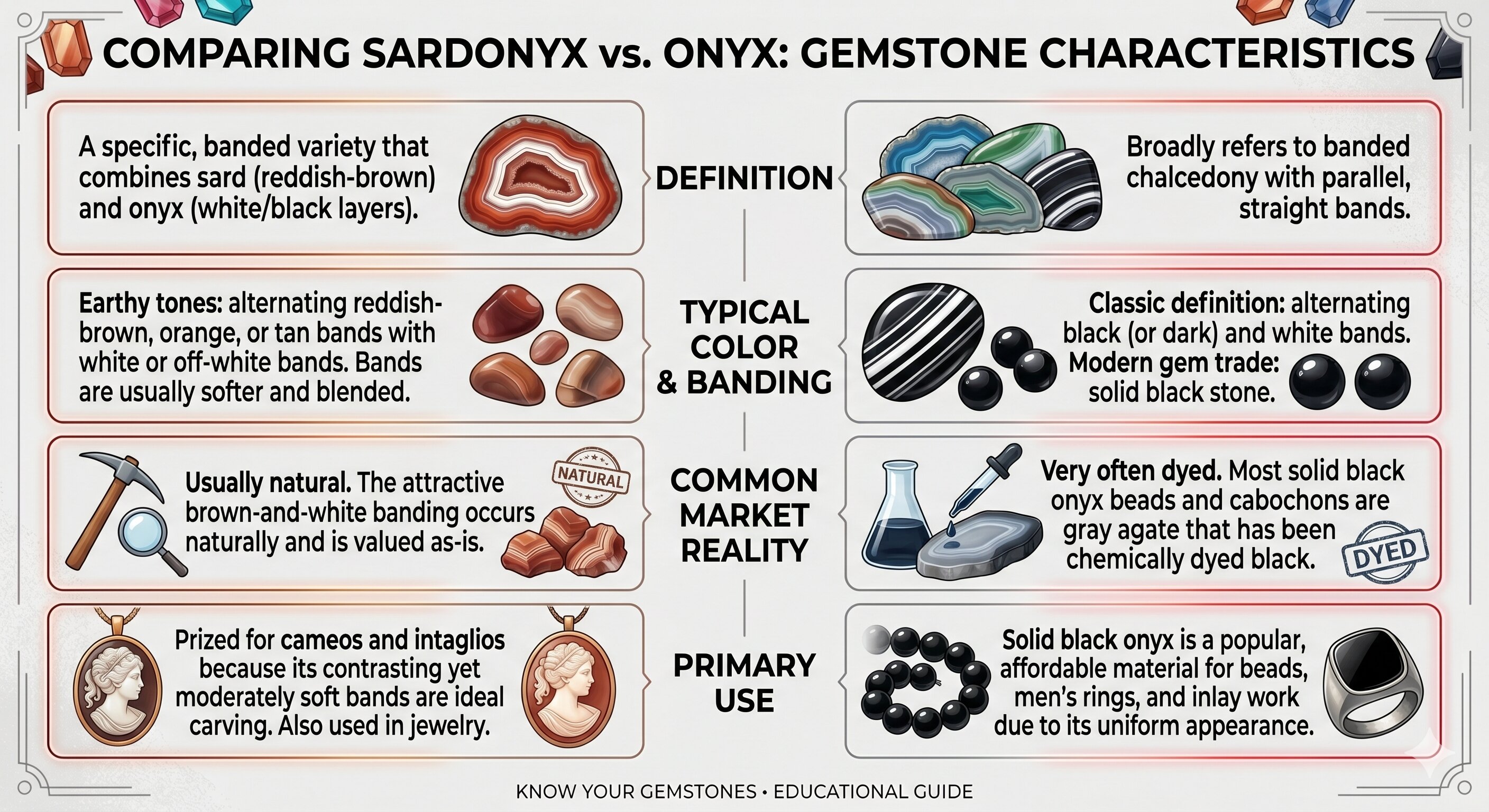 Sardonyx V Onyx Feature